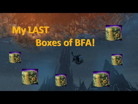 Opening 6 More Unclaimed Black Market Containers + Lucky Drops [Final Boxes of BFA!]