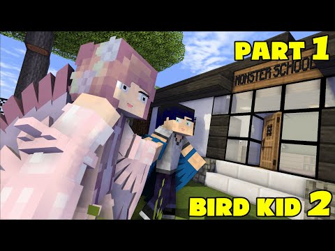 EPIC MONSTER SCHOOL - BIRD KID 2 Animation! 😱