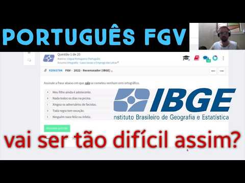 Fazendo questões de Recenseador de 2022, não foi tão difícil