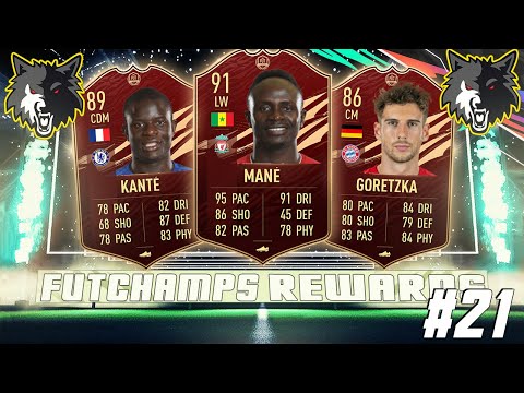 OMG INSANE WALKOUT PACKED! FIFA 21 ULTIMATE TEAM GOLD 2 FUT CHAMPIONS REWARDS