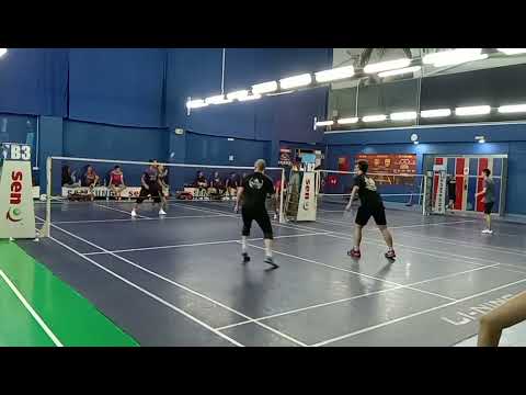 Badminton MuhibbahTeam Men's Double Sparring - Azizi / Wesley Vs Wayne Azmi / Shahrizal