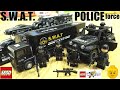 LEGO S W A T Police Jeep And Action Figures S W A T Police Cars And Trucks Police Toy Cars TOYS