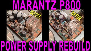 Restoring A Marantz Power Supply Board P800