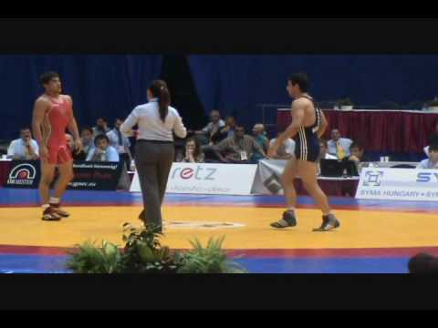 Kamcan Mammadov (AZE) dec. Asker Orshokdugov (RUS)  60 kg Junipr World Greco finals