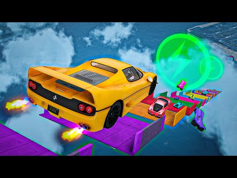 LA MEJOR MEGA RAMPA DEL MUNDO!! ESTÁIS TODOS LOCOS! - GTA 5 ONLINE