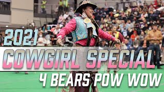 2021 Cowgirl Special 4 Bears Pow Wow | Multiple Songs - Winners shown