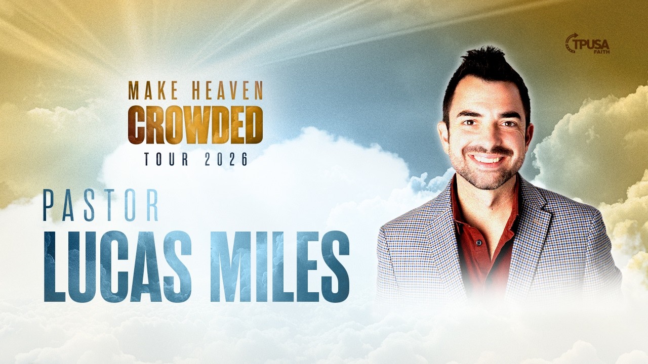 Video thumbnail for TPUSA’s “Make Heaven Crowded” revival tour is a disaster