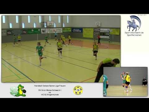 Handball Ostsee Spree Liga Frauen, 50:17 (22:9) SV Grün Weiss Schwerin I vs. HC 52 Angermünde