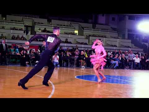 [FRA] Nikolay Levchenkov - Marie Denigot Levchenkova | CHA-CHA | WDSF PD | Lyon French Open | 2024