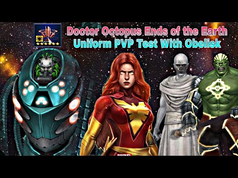 Doctor Octopus Ends of the Earth Uniform PVP Test With Obelisk - Marvel Future Fight
