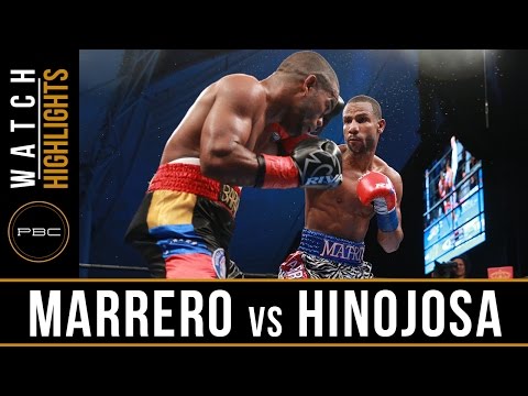 Marrero vs Hinojosa HIGHLIGHTS: August 21, 2016 - PBC on NBCSN