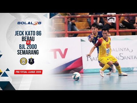 Jeck Kato 86 Berau (4) vs (0) BJL 2000 Semarang | Highlights Pro Futsal League 2020
