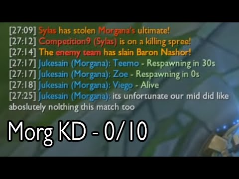 This support was inting while flaming the entire team, but I knew I could still carry it with Zoe