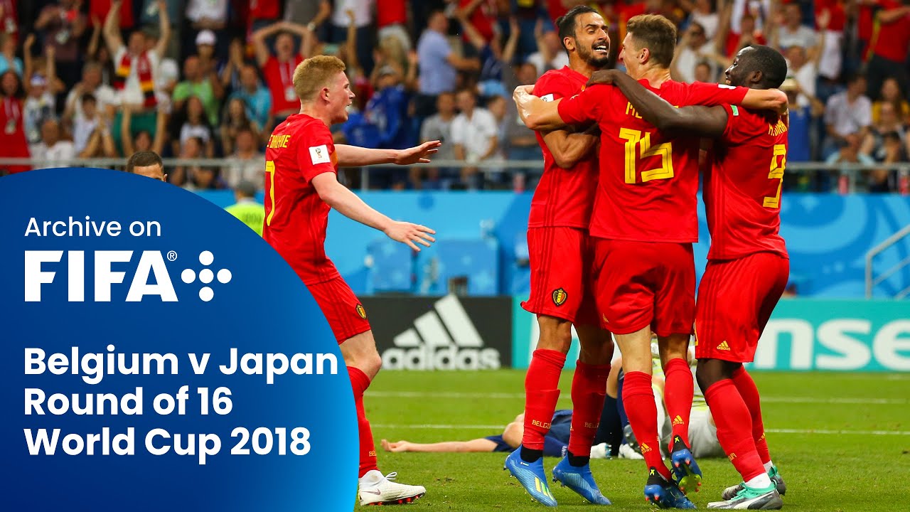Full Match: Belgium v Japan (2018 FIFA World Cup)