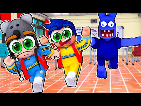 CUIDADO COM O COELHO AZUL NO ROBLOX MO'S ACADEMY - Brancoala Games