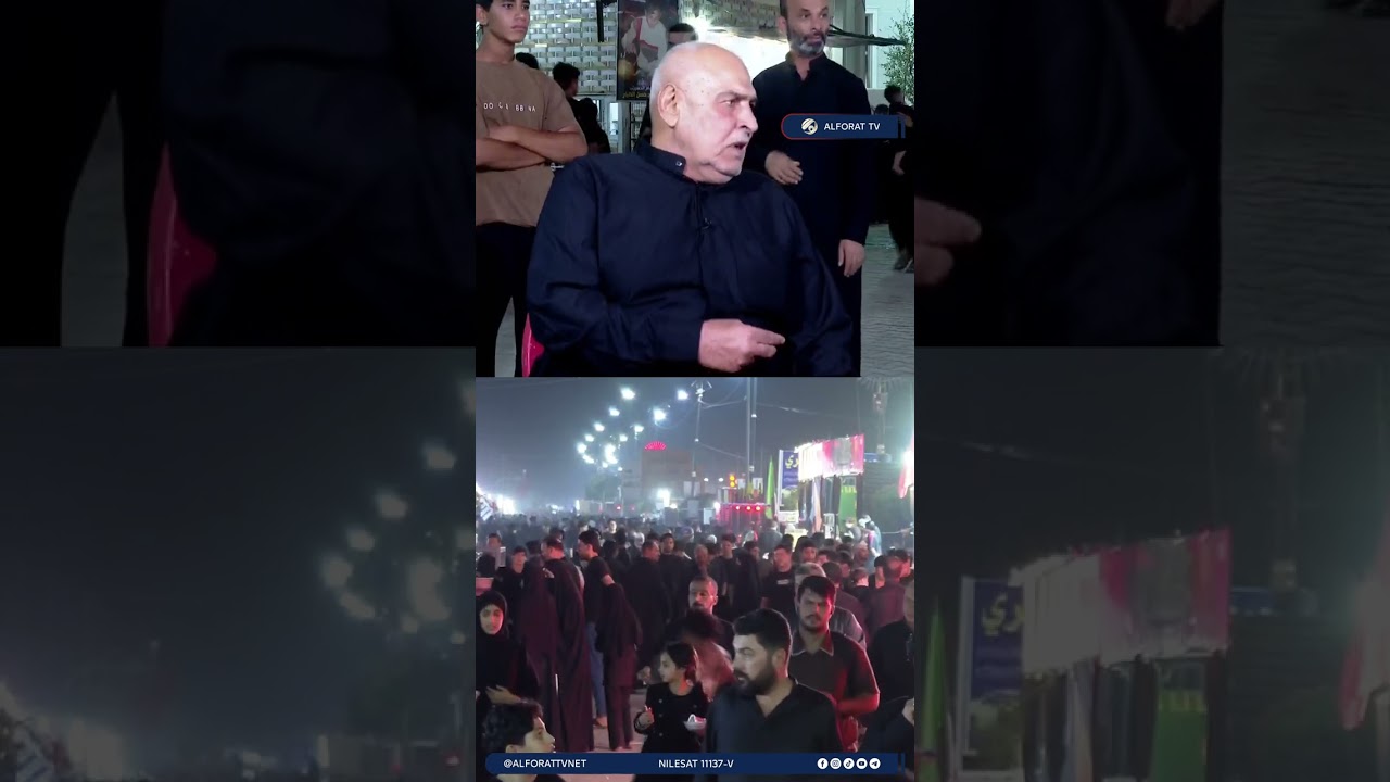 فيديو | من ديالى جاء .. وفي الرميثة وجد نصيبه من خدمة الحسين ع