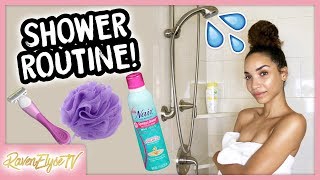 MY SHOWER ROUTINE (Feminine Hygiene + Hair Removal)