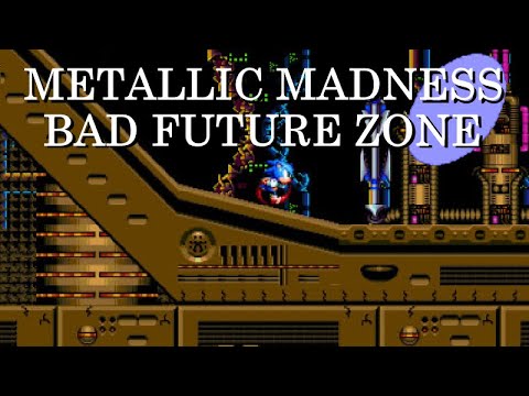 Sonic CD - Metallic Madness Bad Future JP (Sega Genesis 16-bit Remix)