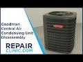 Goodman Central Air Conditioner Disassembly (Model GSX130481BG)