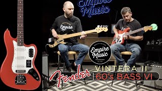 Video thumbnail for Fender Vintera II Bass VI - EMPIRE MUSIC by Empire Music