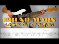 BRUNO MARS LOCKED OUT OF HEAVEN Bass Cover Tutorial FREE TAB