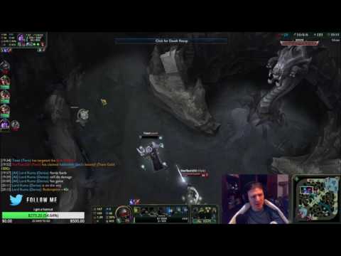 Toast God Tier Taric on Hashinshin's Stream