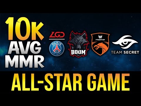10,000 Avg MMR Game - Secret, LGD, Boom & TNC DOTA 2
