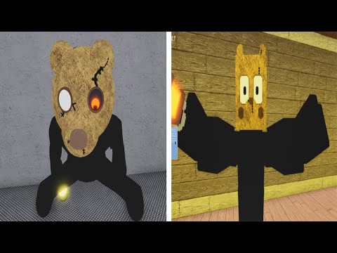 NEW ROBLOX PIGGY MR STITCHY vs  MR STITCHY 2D JUMPSCARE