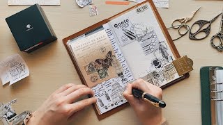 journal with me | vintage theme 🍂