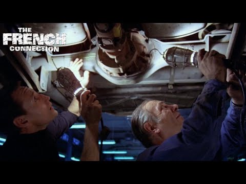 The French Connection (1971)- Tearing Apart a Suspected Drug Car
