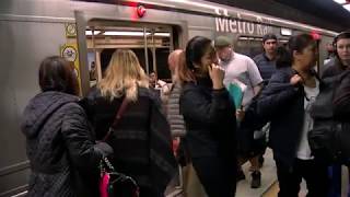 Metro tests a new subway security system
