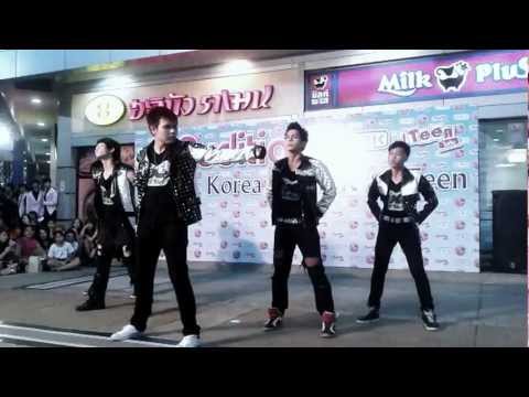 [130328] E'x'E cover B.A.P.(비에이피) :: Warrior + No Mercy @ Audition Hello! Korea 2013