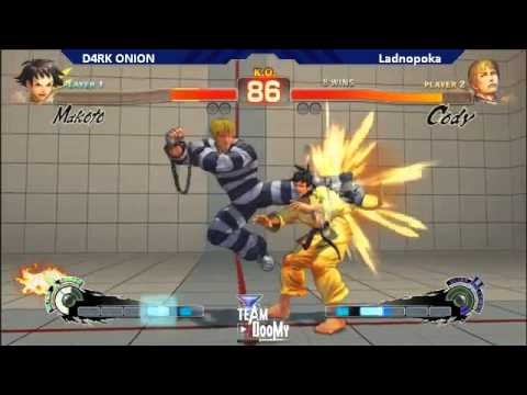 RTC SSF4AE2012 Tournament GRAND FINAL Ladnopoka Cody vs  D4rk Onion Makoto