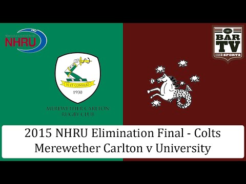 2015 NHRU Elimination Final Colts - Merewether Carlton v University