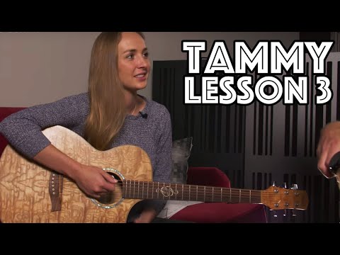 Tammy Guitar Lesson 3: Notes On Neck, Chord Progressions, Rhythm & Strumming, Barre Chords,  & more!