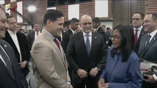 Delcy Rodríguez se reúne con empresarios del sector petrolero, 27 de febrero de 2026