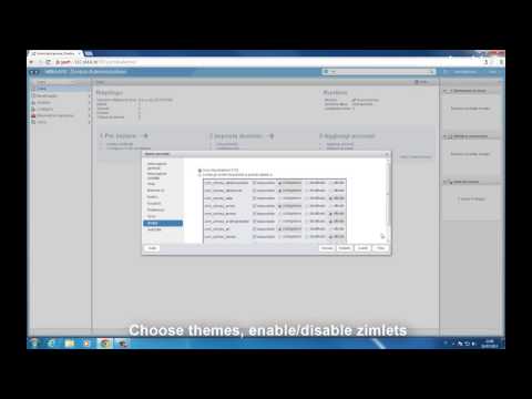 Tutorial 54 Zimbra Administration Console Quick Overview Mix