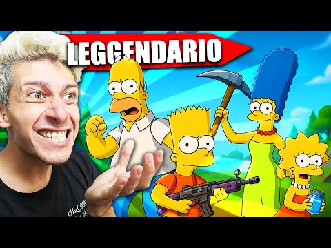 THE SIMPSONS ARE COMING TO FORTNITE IT'S LEGENDARY!!