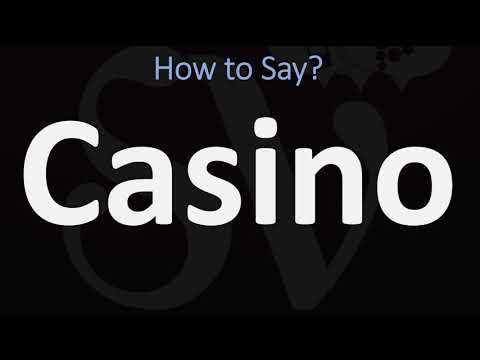 How to Pronounce Casino? (CORRECTLY)