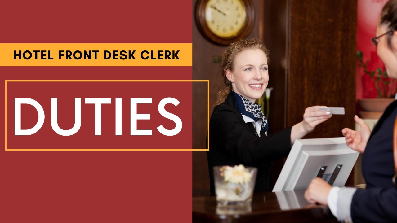 What are the roles and responsibilities of a hotel receptionist? Tipseri