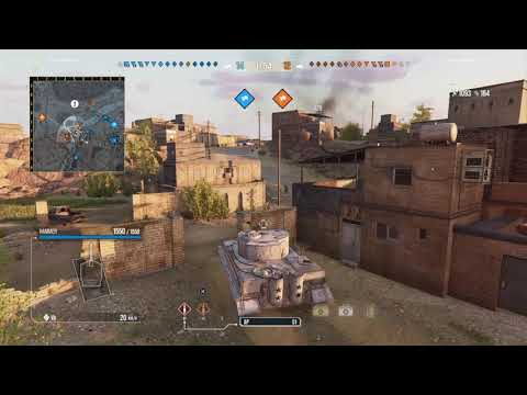World of Tanks PS4 Tiger Hammer time Dezful map