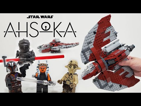 LEGO Star Wars Ahsoka Review: T-6 Jedi Shuttle (2023 Set 75362)