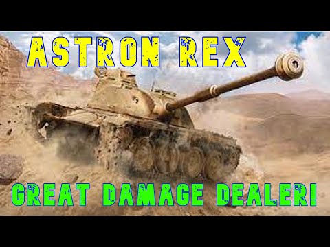 Astron Rex Great Damage Dealer! ll Wot Console - World of Tanks Console Modern Armour