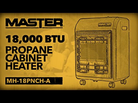 Master® | 18,000 BTU Propane Cabinet Heater