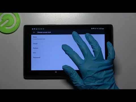 How to Add Screen Lock on Lenovo TAB 4 8 - Choose Screen Lock