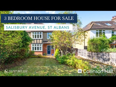 3 BEDROOM HOUSE FOR SALE IN SALISBURY AVENUE, ST. ALBANS, HERTFORDSHIRE, AL1