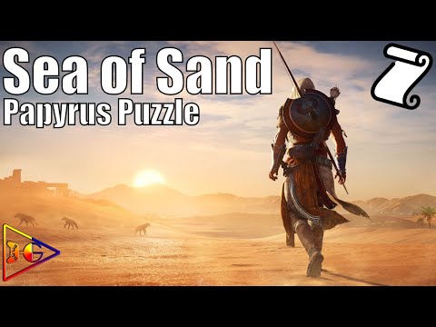 Assassin’s Creed Origins - Papyrus Puzzle - Sea of Sand