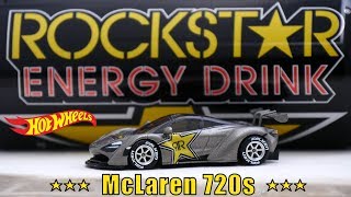 McLaren 720s Widebody GT3 Rockstar Energy Drink Hot Wheels Custom