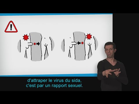 Le virus du sida : il faut savoir comment il se transmet (vidéo accessible à tous)