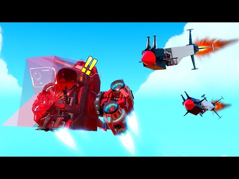 Human Guided Missiles vs JETPACKS!